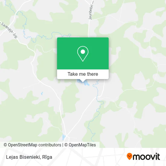Lejas Bisenieki map