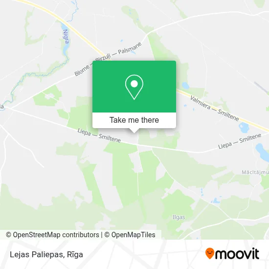 Lejas Paliepas map