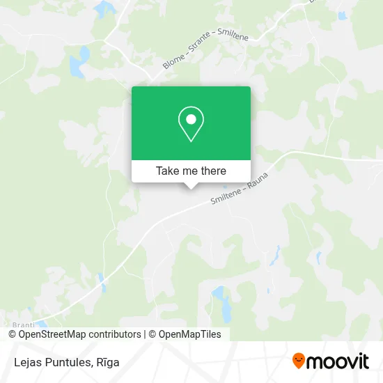 Lejas Puntules map