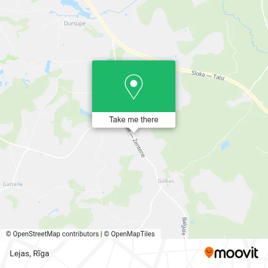 Lejas map
