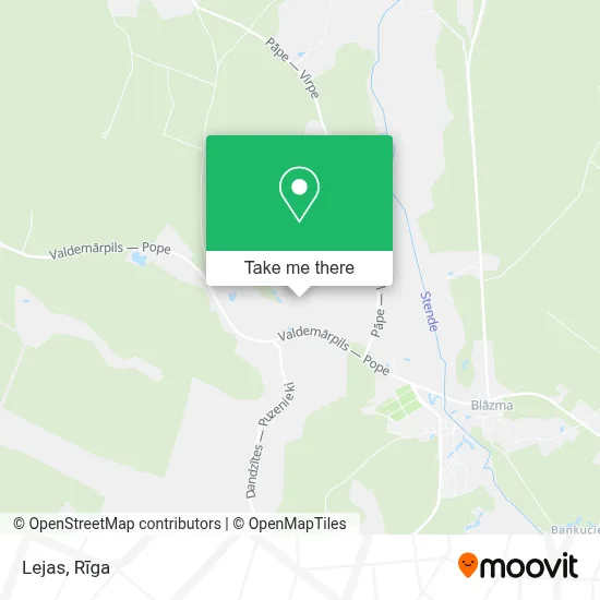 Lejas map