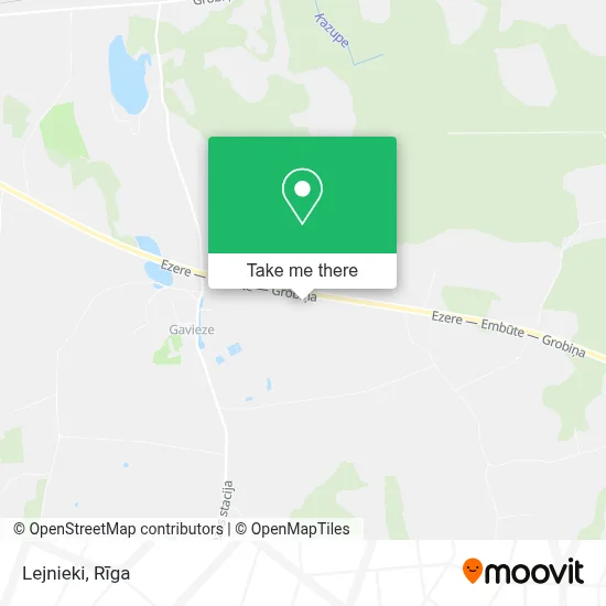 Lejnieki map