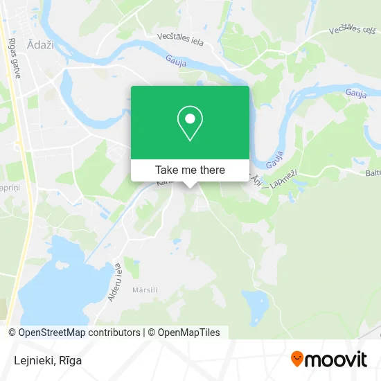 Lejnieki map