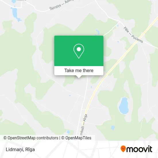 Lidmaņi map