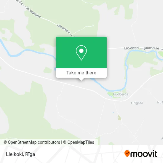 Lielkoki map