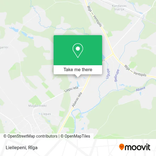Liellepeni map