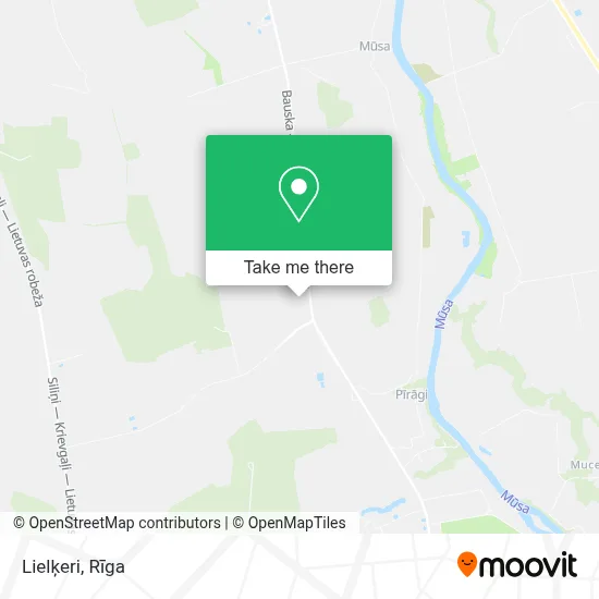 Lielķeri map