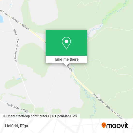 Lielūdri map