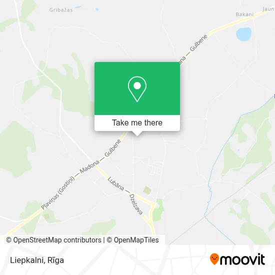 Liepkalni map