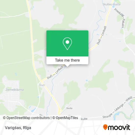 Varigšas map