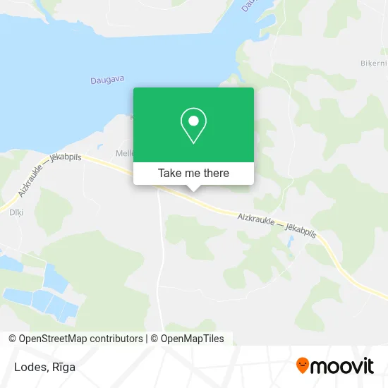 Lodes map