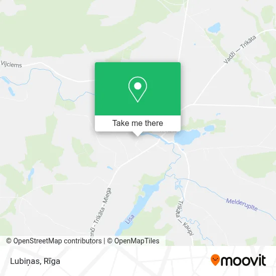 Lubiņas map