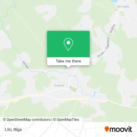 Līči map