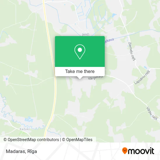 Madaras map