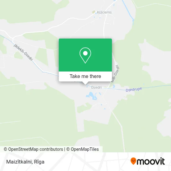 Maizītkalni map