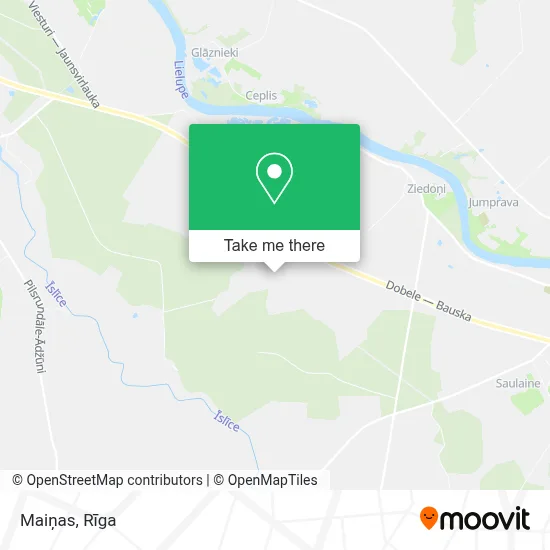 Maiņas map