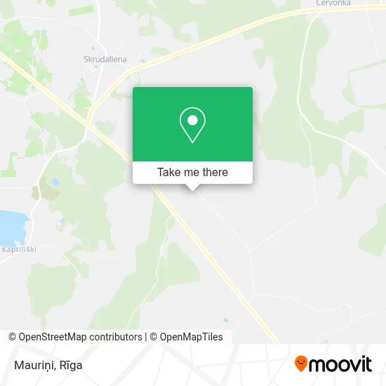 Mauriņi map
