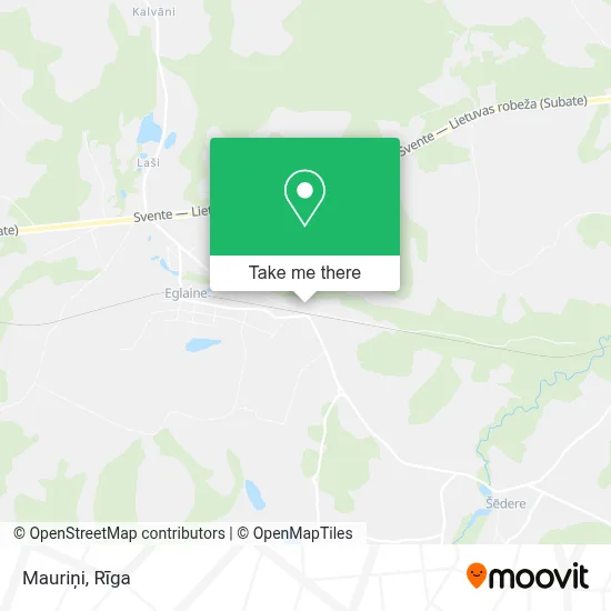 Mauriņi map