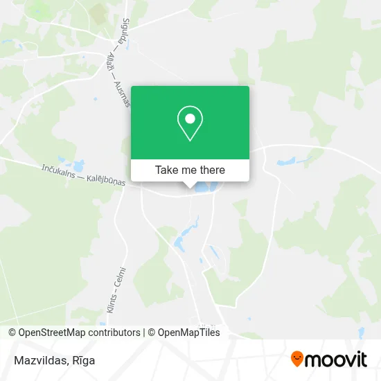 Mazvildas map