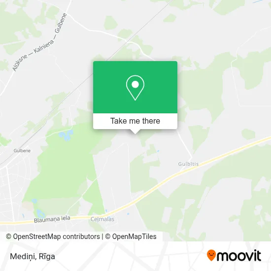Mediņi map