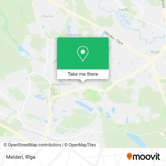 Melderi map