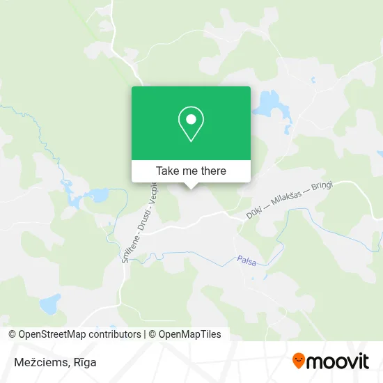 Mežciems map