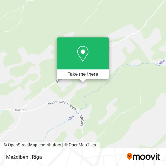 Meždibeni map