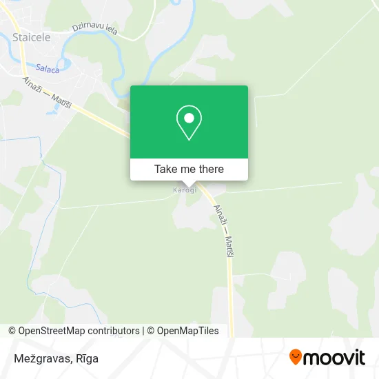 Mežgravas map