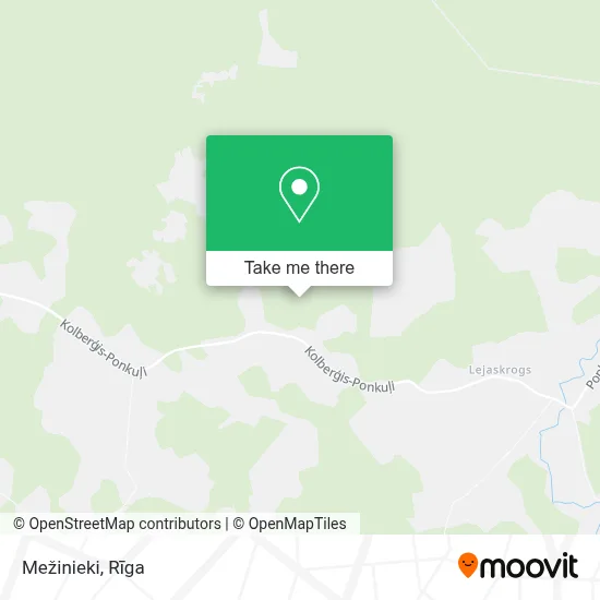 Mežinieki map