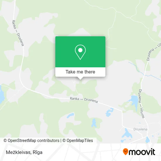Mežkleivas map