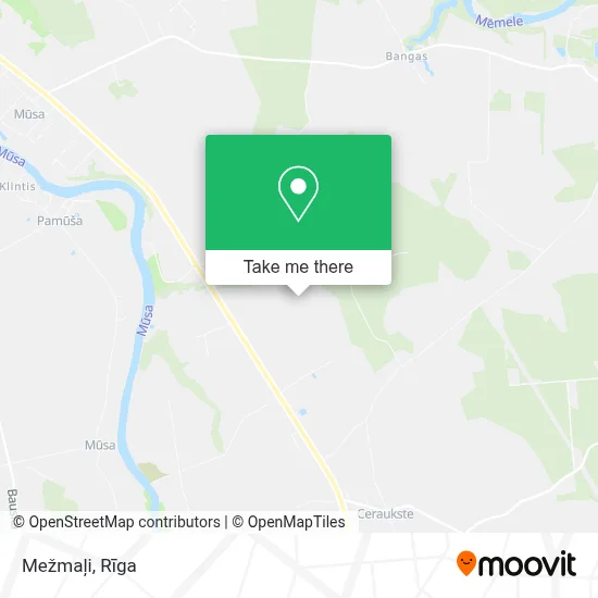 Mežmaļi map