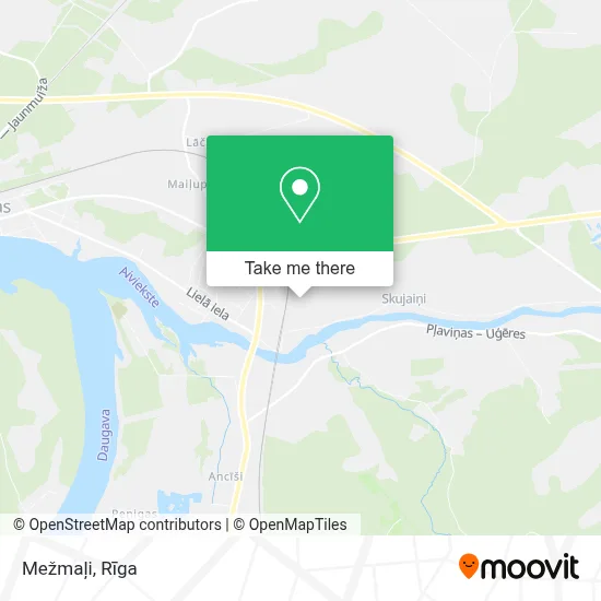 Mežmaļi map