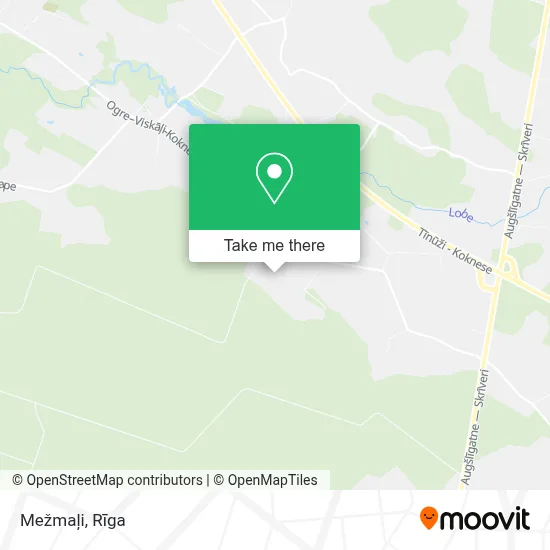 Mežmaļi map