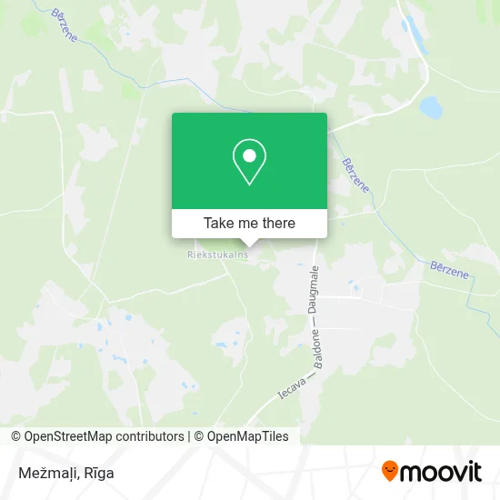 Mežmaļi map