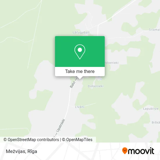 Mežvijas map