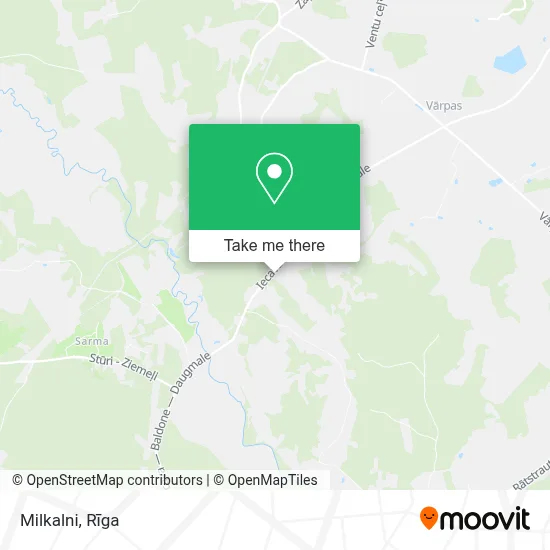 Milkalni map