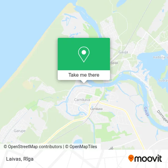 Laivas map
