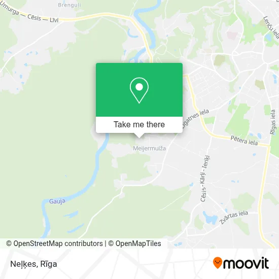 Neļķes map