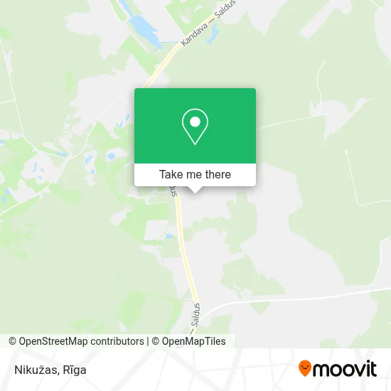 Nikužas map