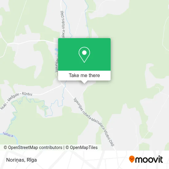 Noriņas map