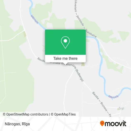 Nārogas map