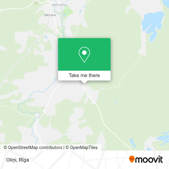 Oliņi map