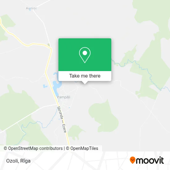 Ozoli map