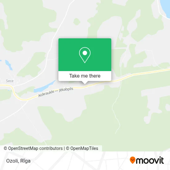Ozoli map