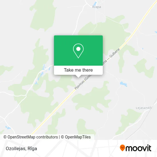 Ozollejas map