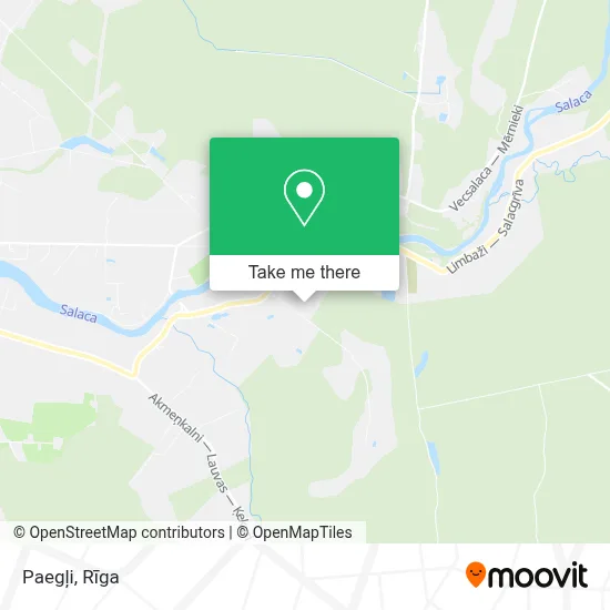 Paegļi map
