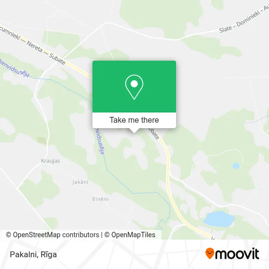 Pakalni map