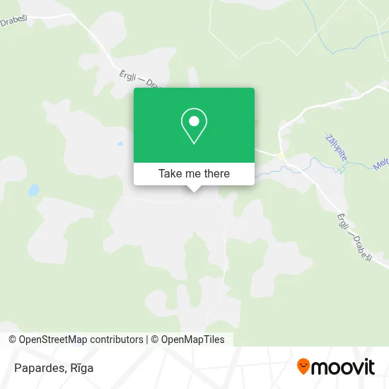 Papardes map