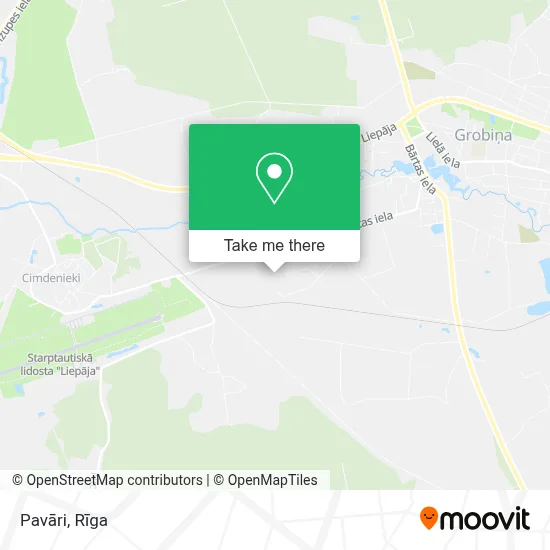Pavāri map