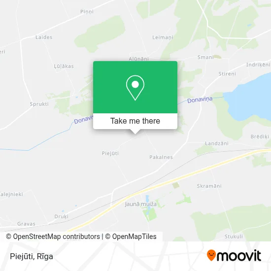 Piejūti map